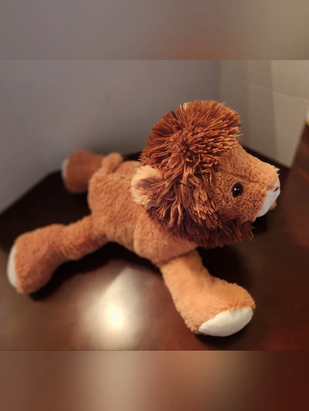 Plush Lion Stuffed Toy - Brown